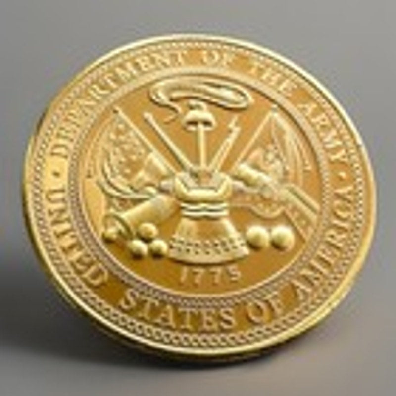 U.S. Army Sergeant E-5 Rank Challenge Coin Keychain. Perfect Gift! Fast Shipping