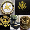 Combat aircraft U S AIR FORCE F-4 PHANTOM Coin With Retirement Award