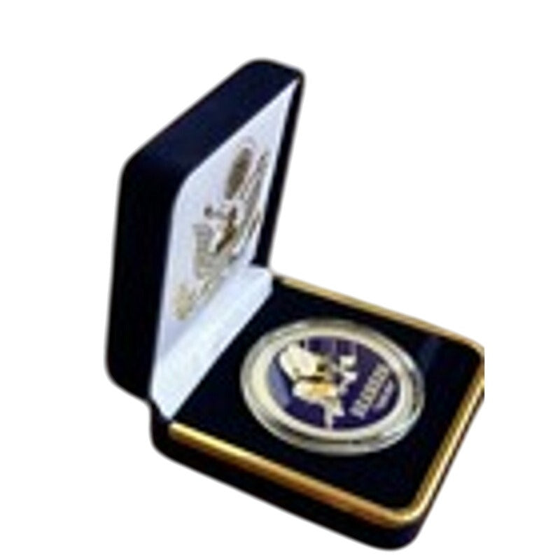 Department of Energy (DOE) Challenge Coin With Blue Velvet Case. Fast Shipping!