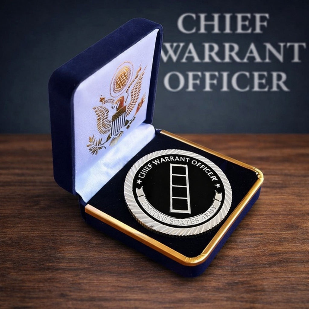 U S ARMY CHIEF WARRANT OFFICER 4 CHALLENGE COIN ·FAST SHIPPING· ·NEW·