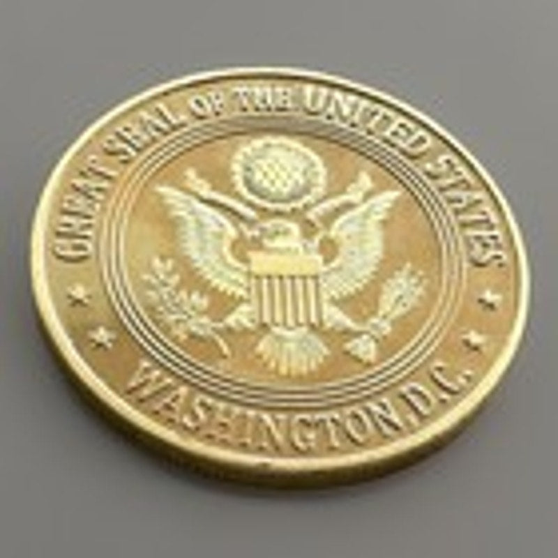 Department of Energy (DOE) Challenge Coin With Blue Velvet Case. Fast Shipping!
