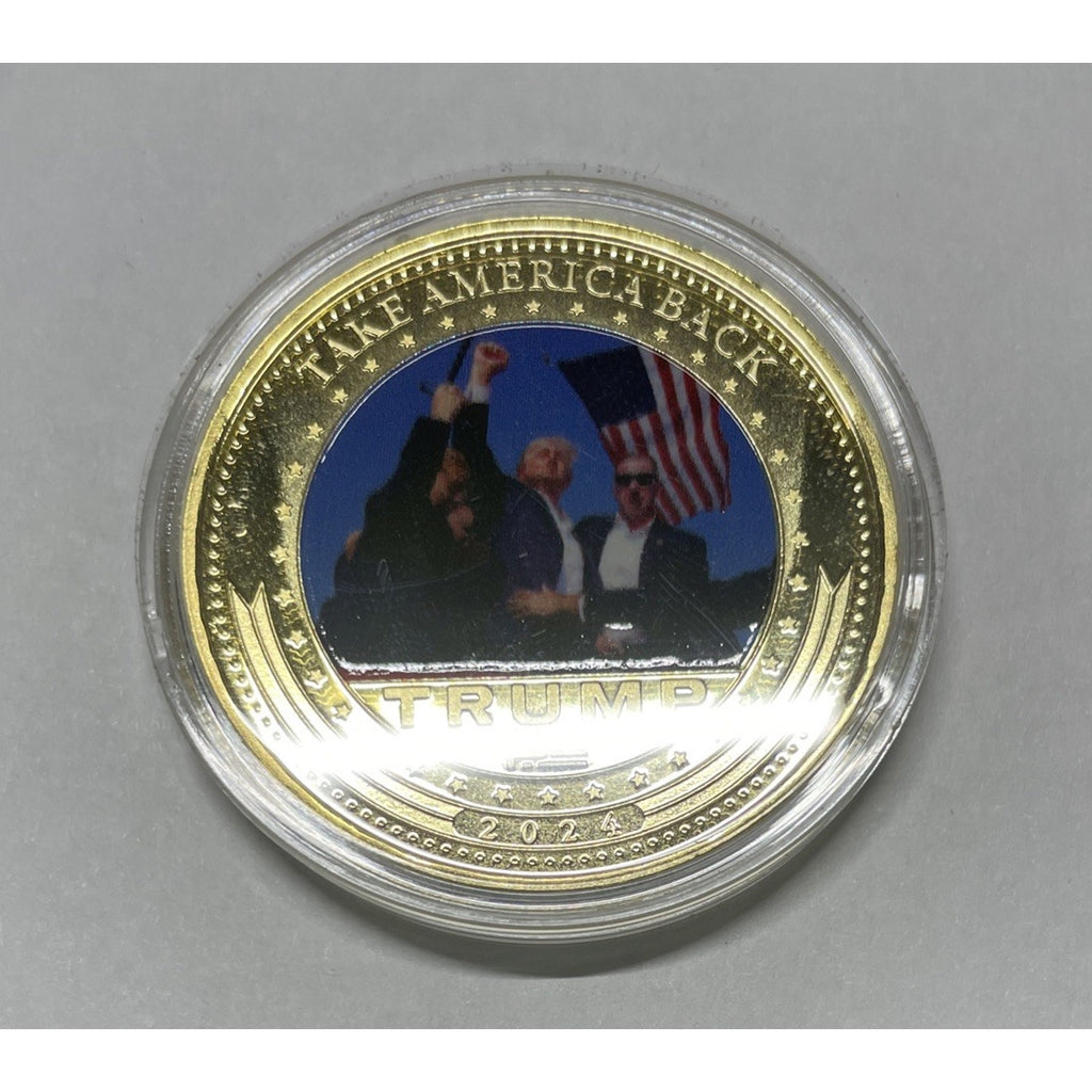 24k Gold Coin Donald Trump