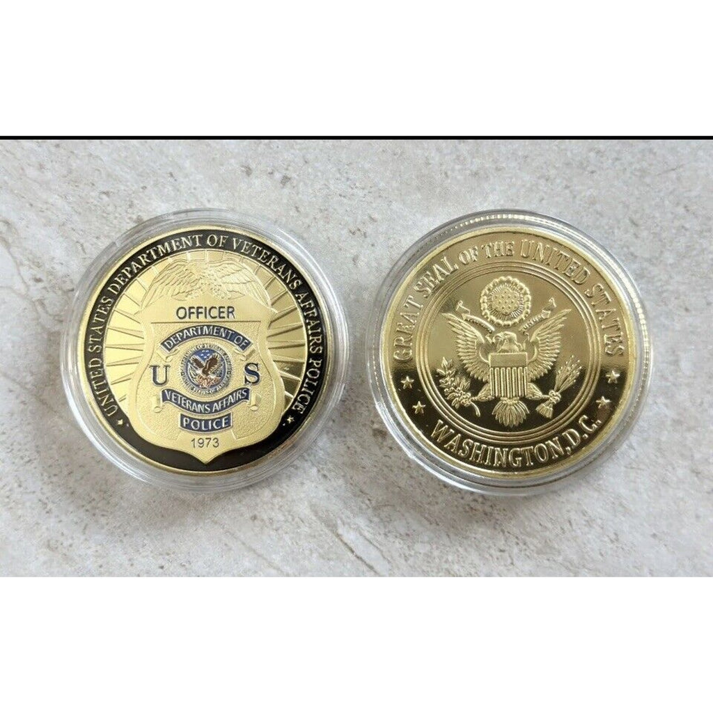 VA Officer Agent U S Dept of Veterans Affairs Police Challenge Coin