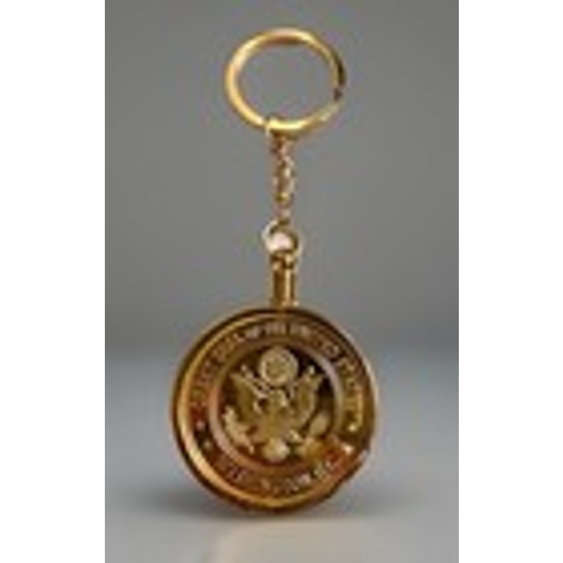 UNITED STATES SECRET SERVICE SPECIAL AGENT CHALLENGE COIN KEYCHAIN