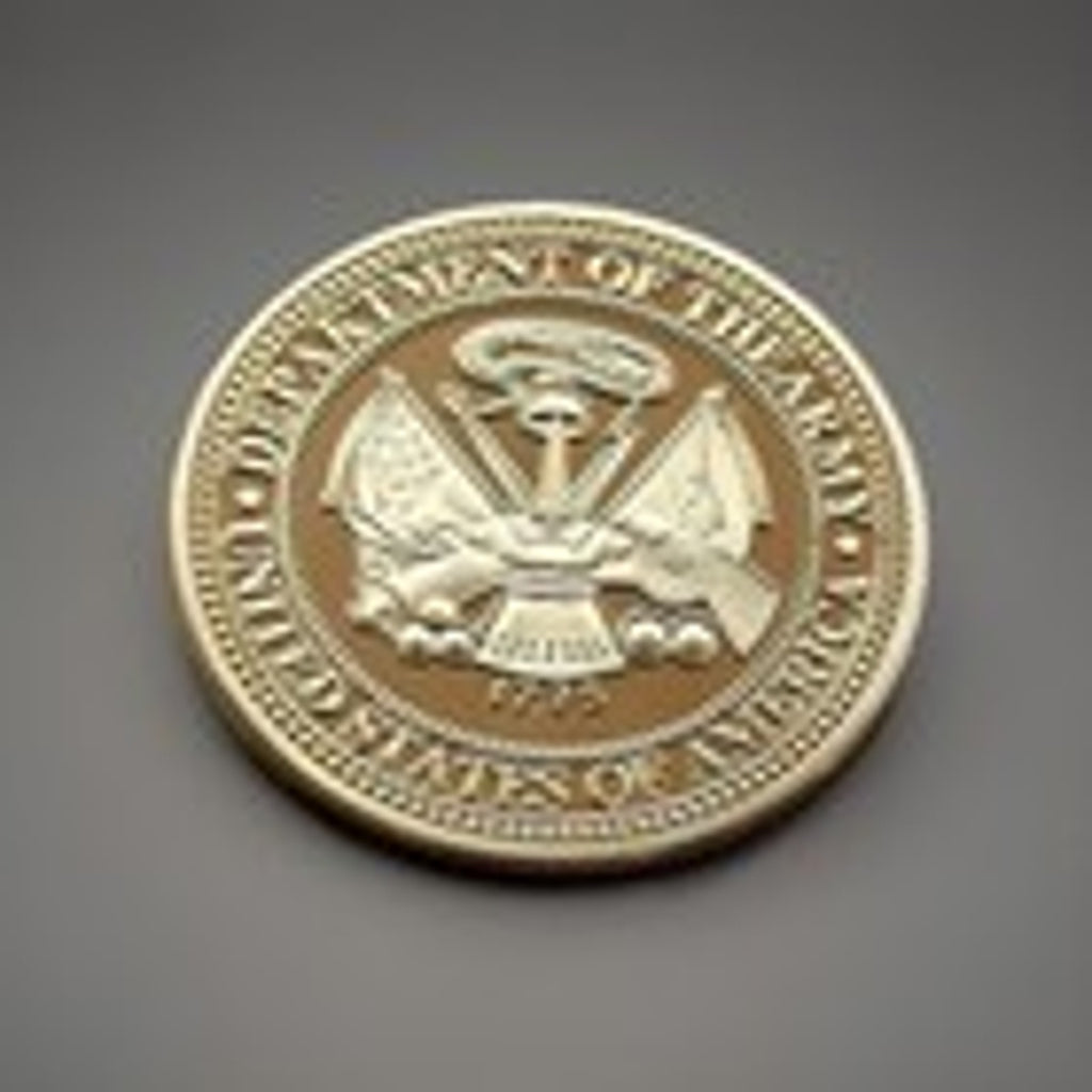 Copied - US ARMY 82nd Airborne Division "All The Way" Challenge Coin W Blue Velvet Case