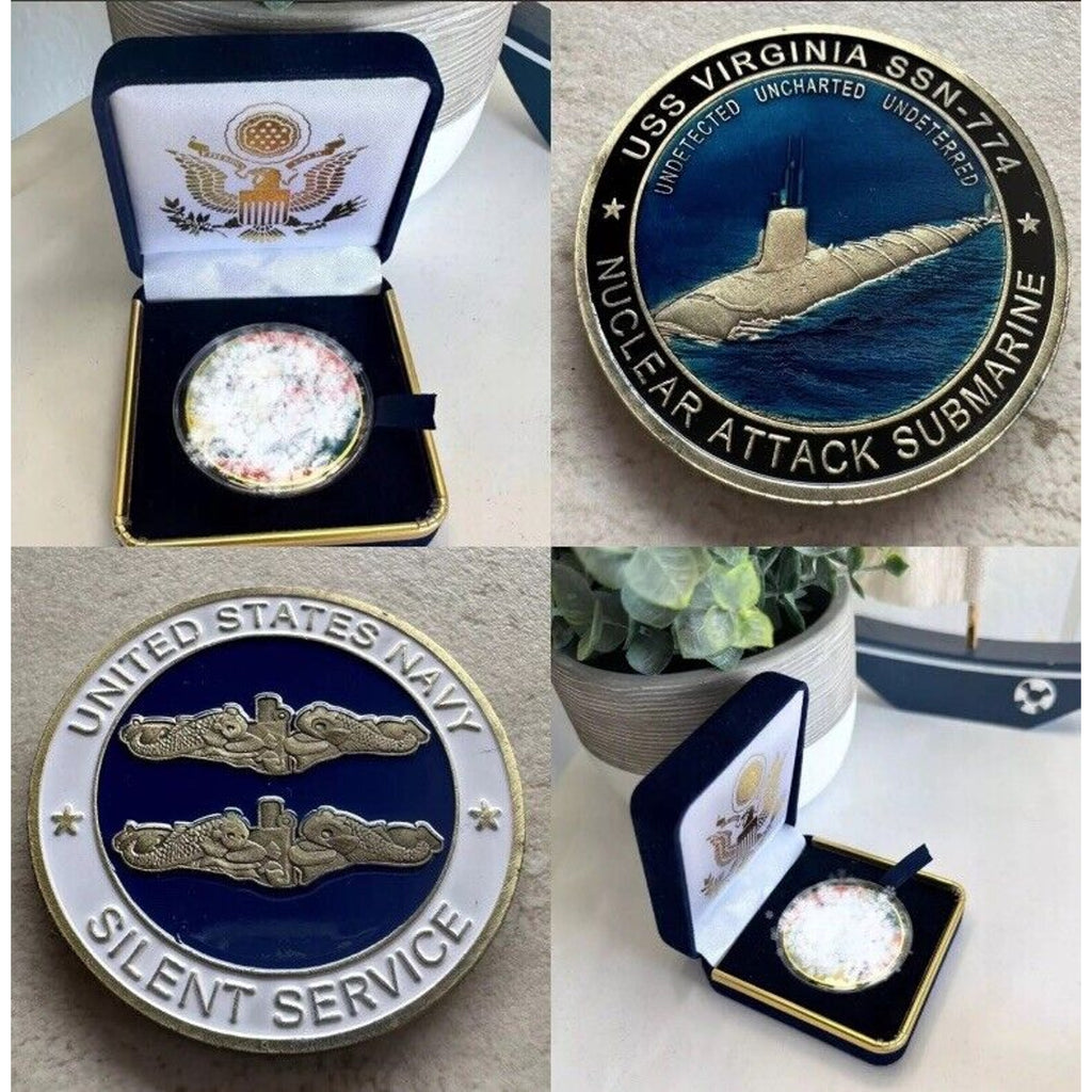 USS Virginia Newest Most Powerful Silent Service Presidential Gift Box