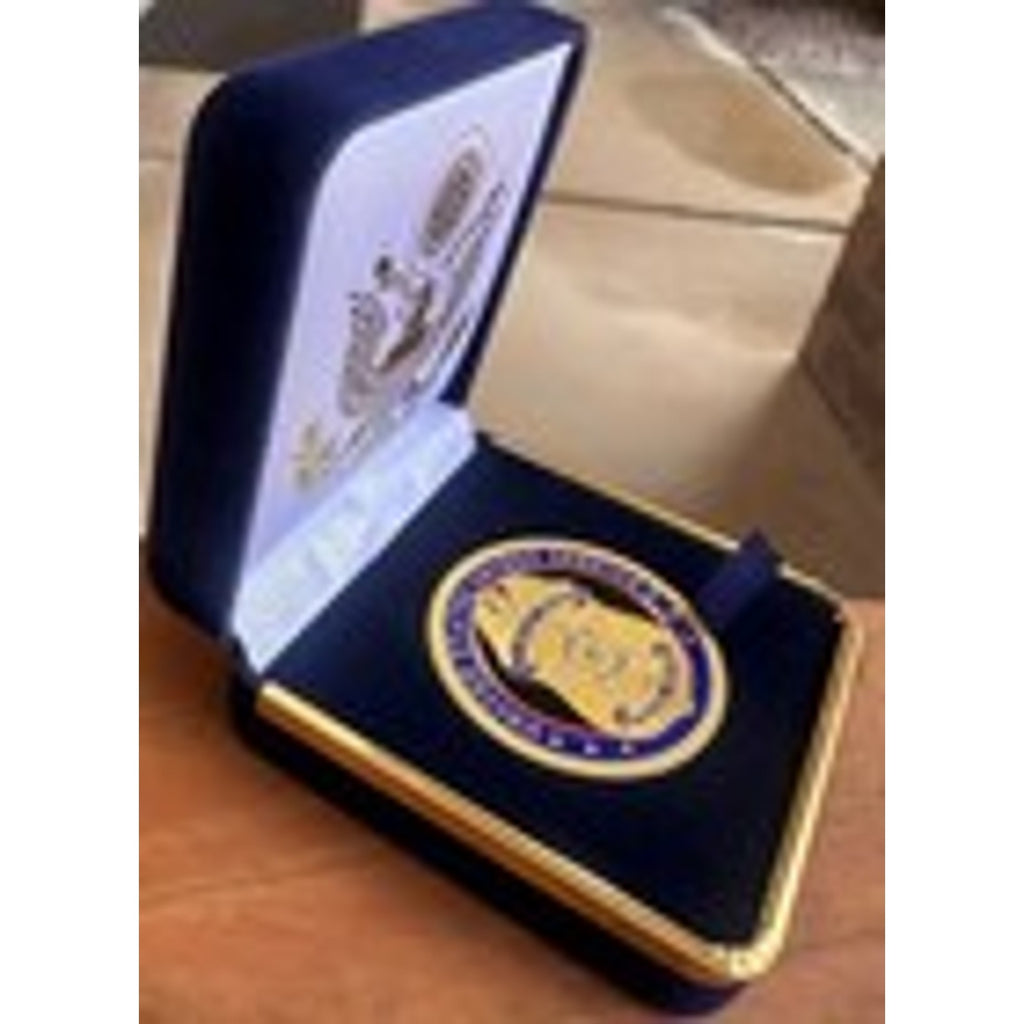 Copied - UNITED STATES SECRET SERVICE SPECIAL AGENT CHALLENGE COIN WITH BEAUTIFUL CASE