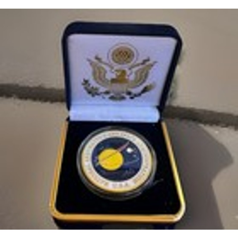 Department of Energy (DOE) Challenge Coin With Blue Velvet Case. Fast Shipping!
