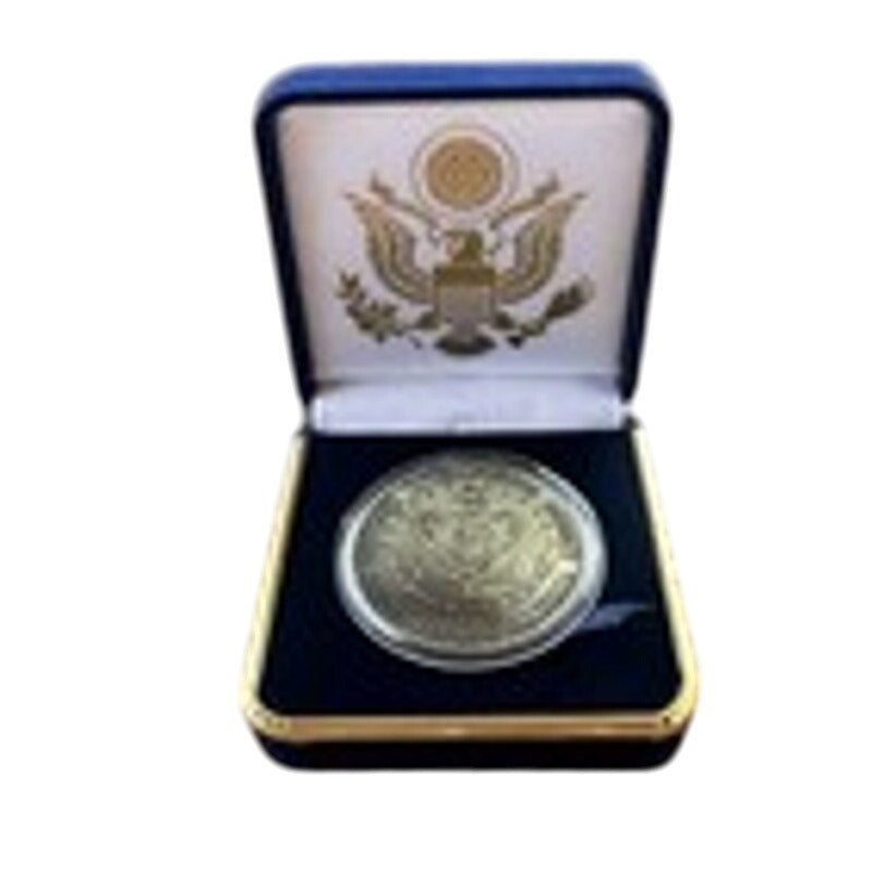 Department of Energy (DOE) Challenge Coin With Blue Velvet Case. Fast Shipping!