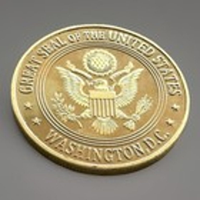 Department of Energy (DOE) Challenge Coin With Blue Velvet Case. Fast Shipping!