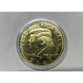 2024 President Donald Trump Commemorative Coin Take America Back Metal Coin Gold