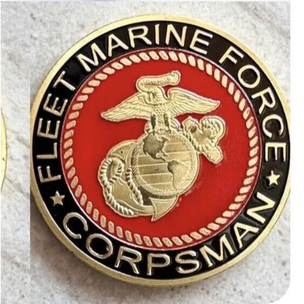 U.S. United States Marine Corps Fleet Marine Force FMF Corpsman USMC USA