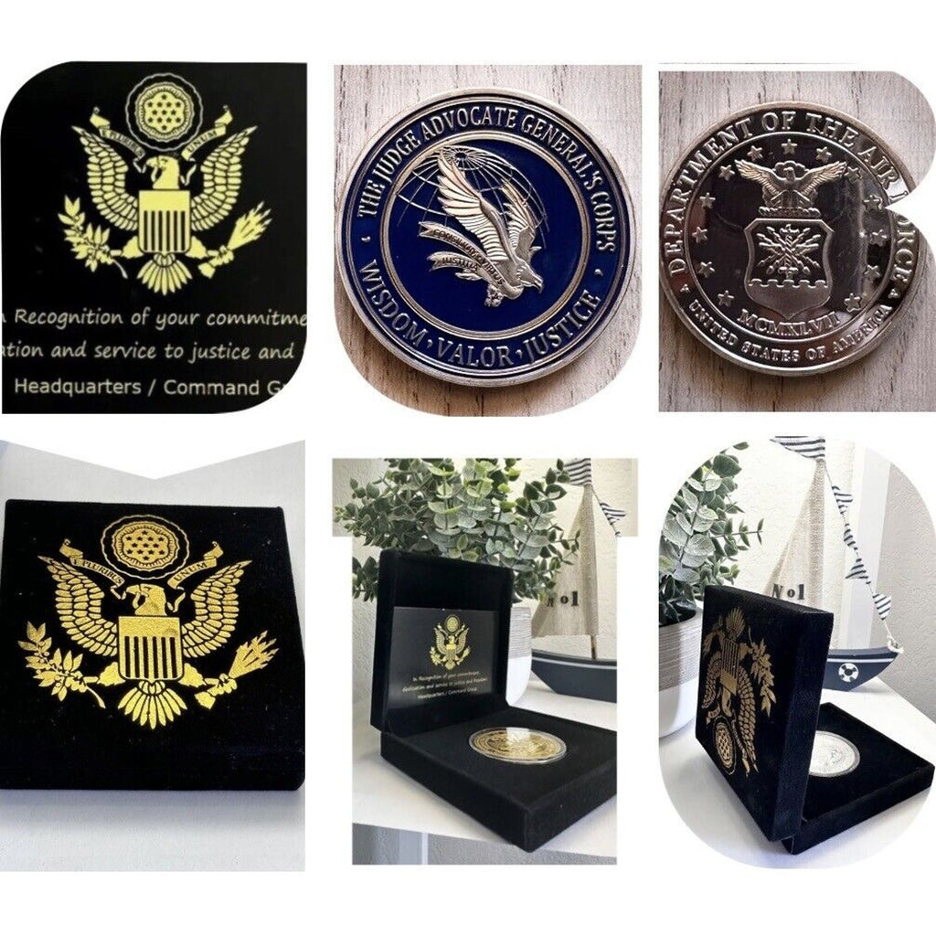 US AIR FORCE (JAG) JUDGE ADVOCATE GENERAL'S CORPS Challenge Coin USA -AF