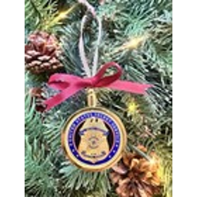 UNITED STATES SECRET SERVICE SPECIAL AGENT CHALLENGE COIN ORNAMENT. GREAT GIFT!