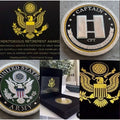 US ARMY CAPTAIN RANK with Retirement Award