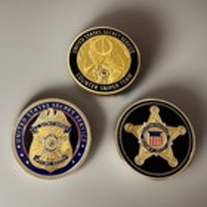 Lot Of 3 UNITED STATES SECRET SERVICE SPECIAL AGENT CHALLENGE COIN
