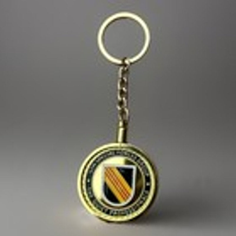 U S ARMY 5th SPECIAL FORCES GROUP (Airborne) Challenge Coin Keychain