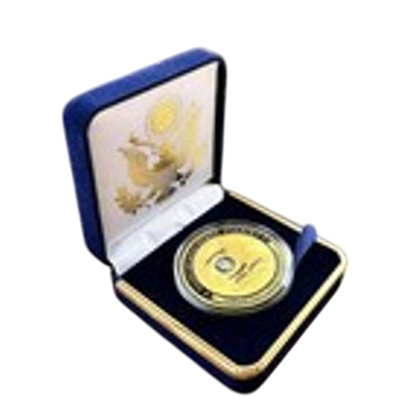 Department of Energy (DOE) Challenge Coin With Blue Velvet Case. Fast Shipping!