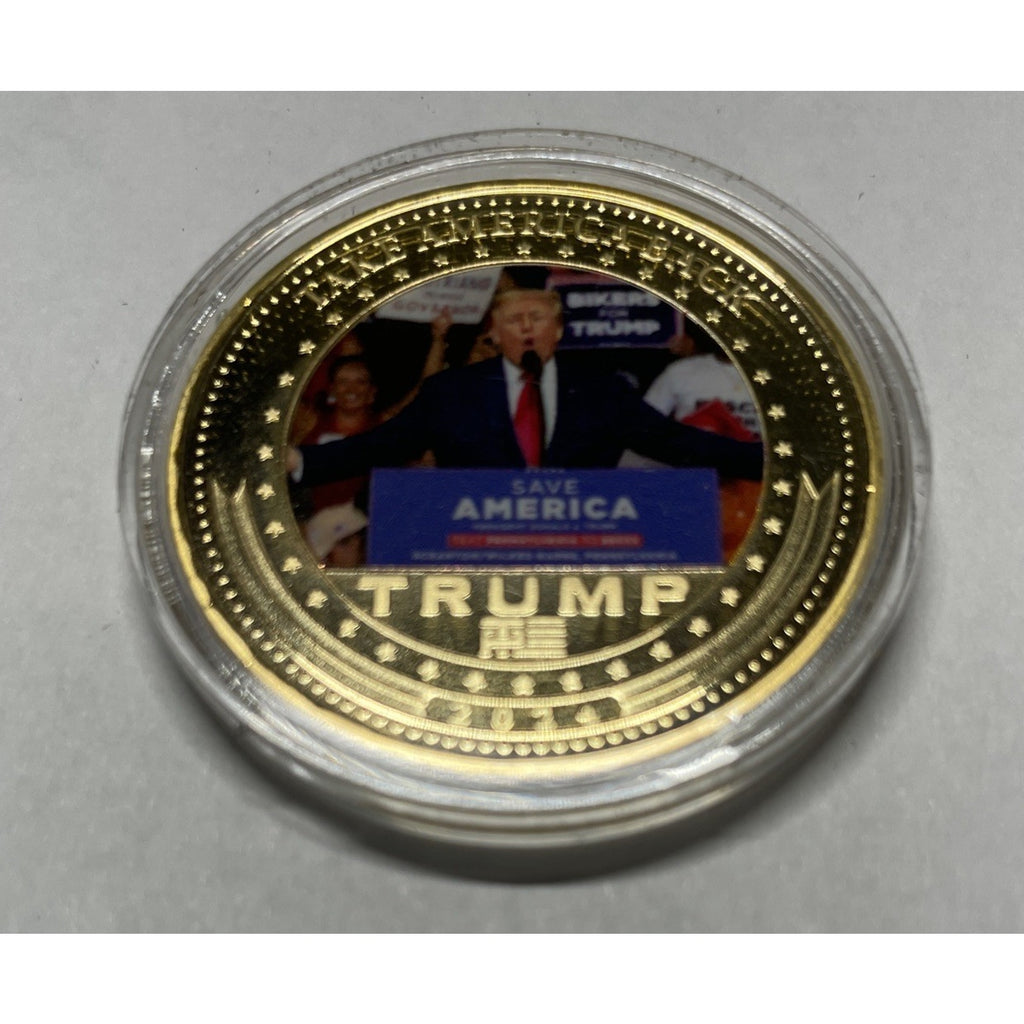 24k Gold Coin Donald Trump