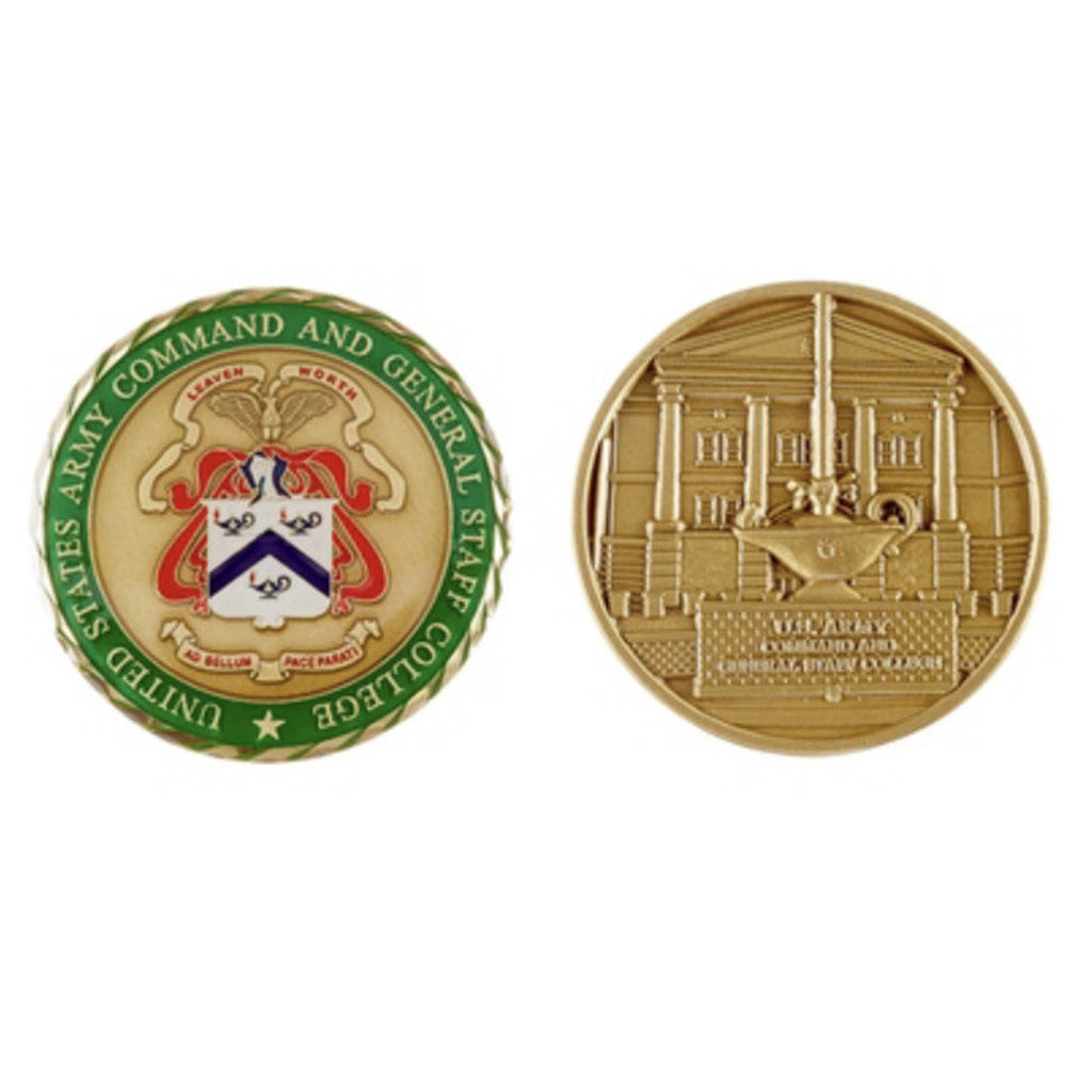 US army Command And General Staff College CGSC ILE w/ Retirement Award