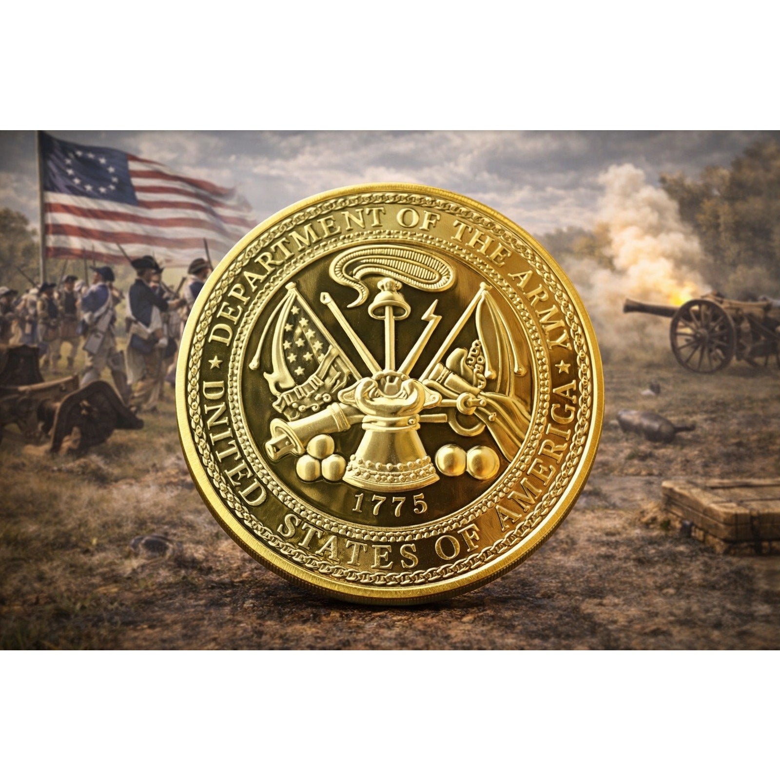 US ARMY 2nd Armored Division Challenge Coin with Case ·FAST SHIPPING· ·NEW·