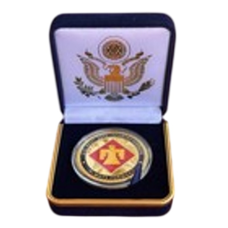 Department of Energy (DOE) Challenge Coin With Blue Velvet Case. Fast Shipping!