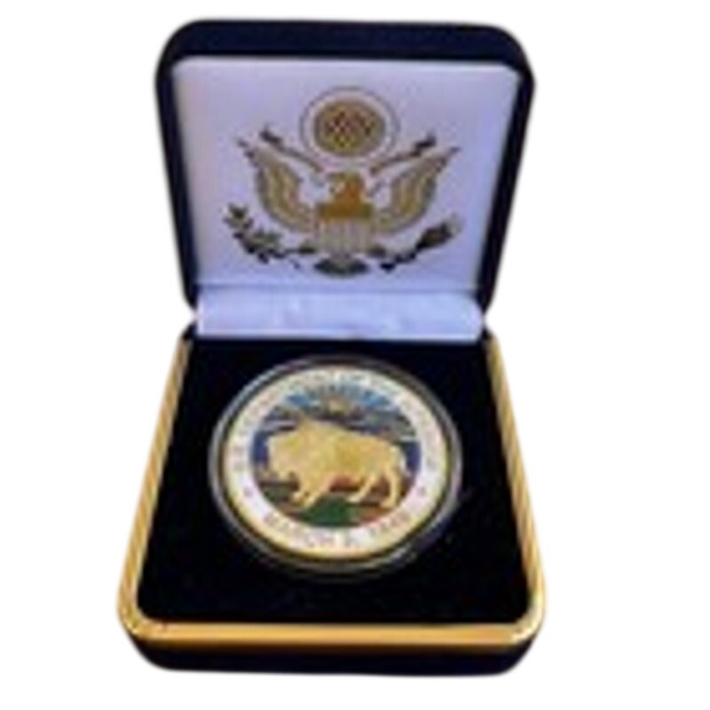 Department of Energy (DOE) Challenge Coin With Blue Velvet Case. Fast Shipping!