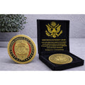 Navy Police MP Law Enforcement Challenge Coin USN US Navy w/ Retirement Award