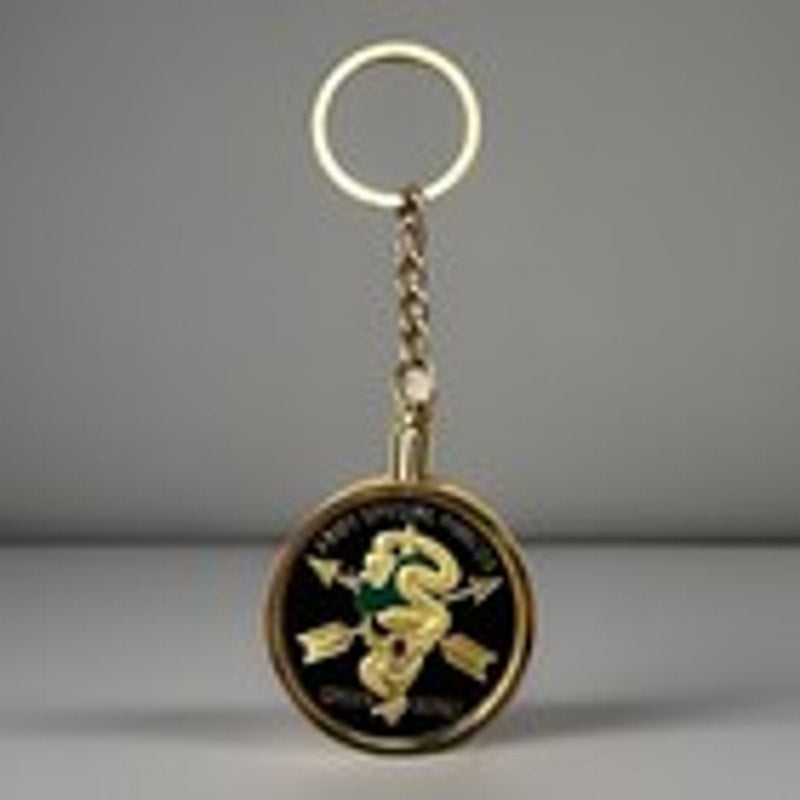 U.S. United States Army Special Forces Green Beret Challenge Coin Keychain