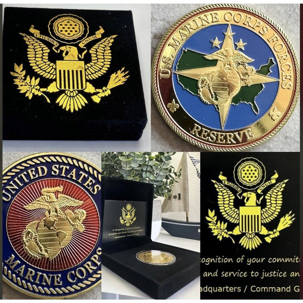 US MARINE CORPS RESERVE Challenge Coin USA