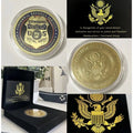 DEPARTMENT OF THE TREASURY IRS Special Agent Coin With Retirement Award