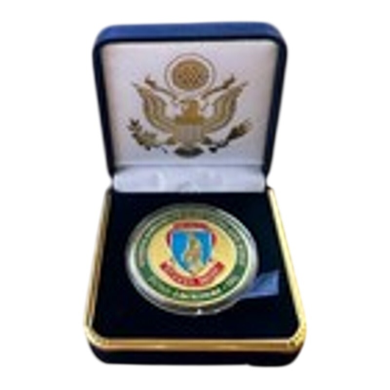Department of Energy (DOE) Challenge Coin With Blue Velvet Case. Fast Shipping!