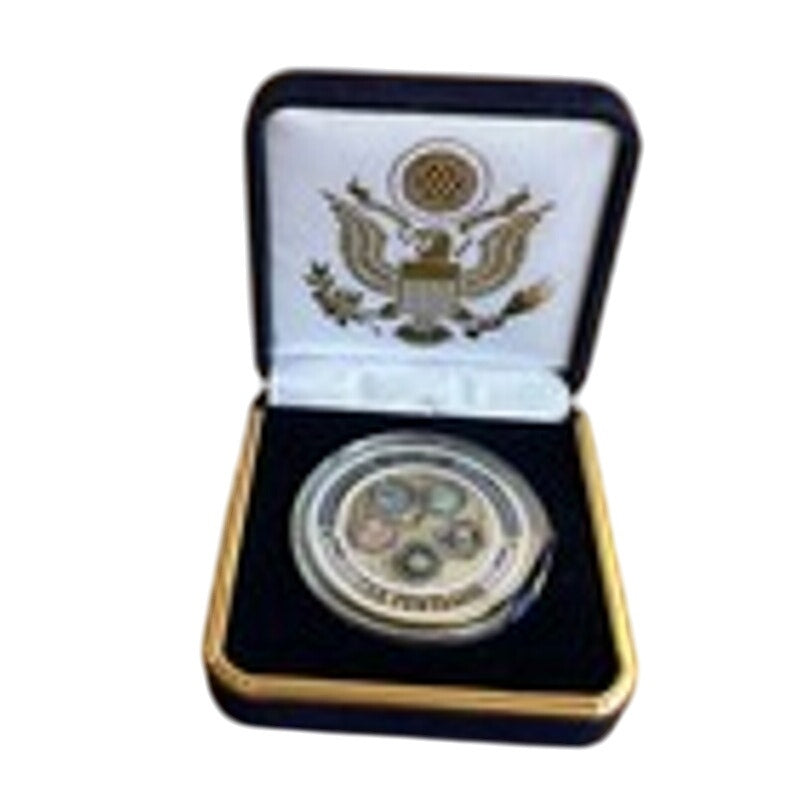 Department of Energy (DOE) Challenge Coin With Blue Velvet Case. Fast Shipping!