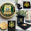 City of Portland Police Dept Challenge Coin With Special Velvet Case
