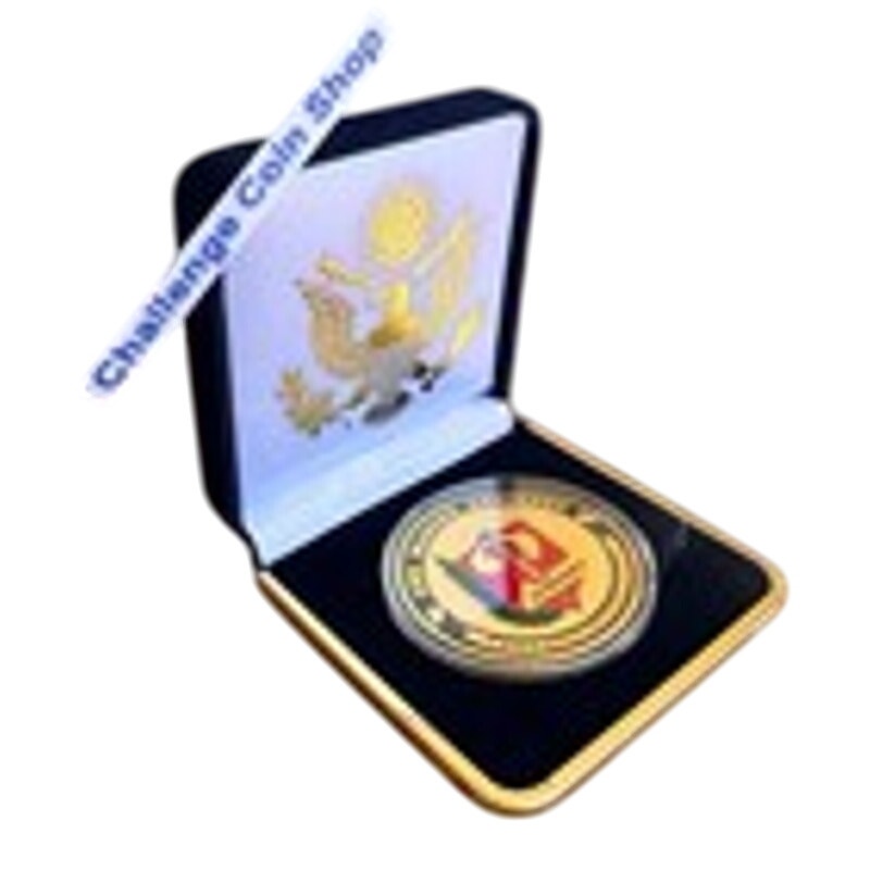Department of Energy (DOE) Challenge Coin With Blue Velvet Case. Fast Shipping!