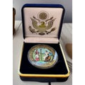 Department of Energy (DOE) Challenge Coin With Blue Velvet Case. Fast Shipping!