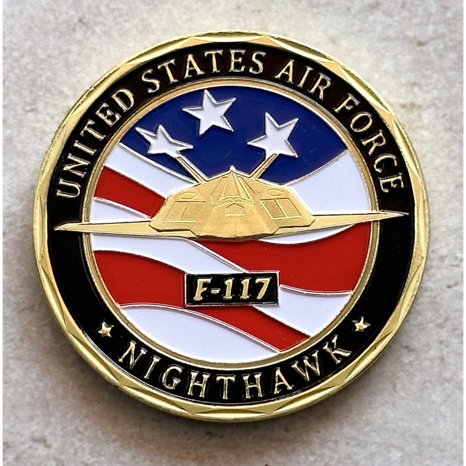 2 Coins U S AIR FORCE F-117 NIGHTHAWK And B-2
