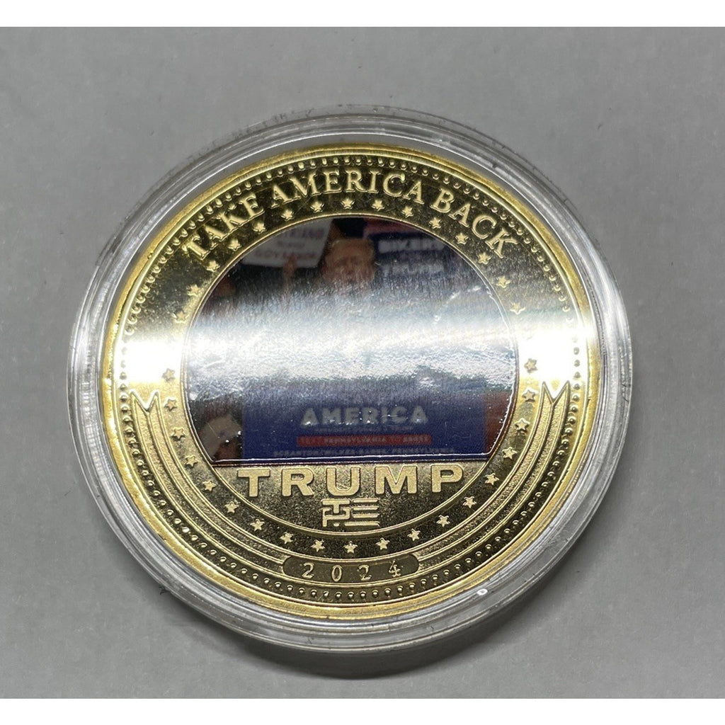 24k Gold Coin Donald Trump