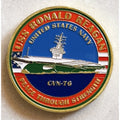 US NAVY Aircraft Carrier - USS President RONALD REAGAN - CVN-76 Challenge Coin