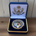 Department of Energy (DOE) Challenge Coin With Blue Velvet Case. Fast Shipping!