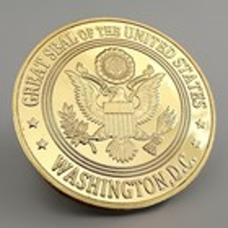 Department of Energy (DOE) Challenge Coin With Blue Velvet Case. Fast Shipping!