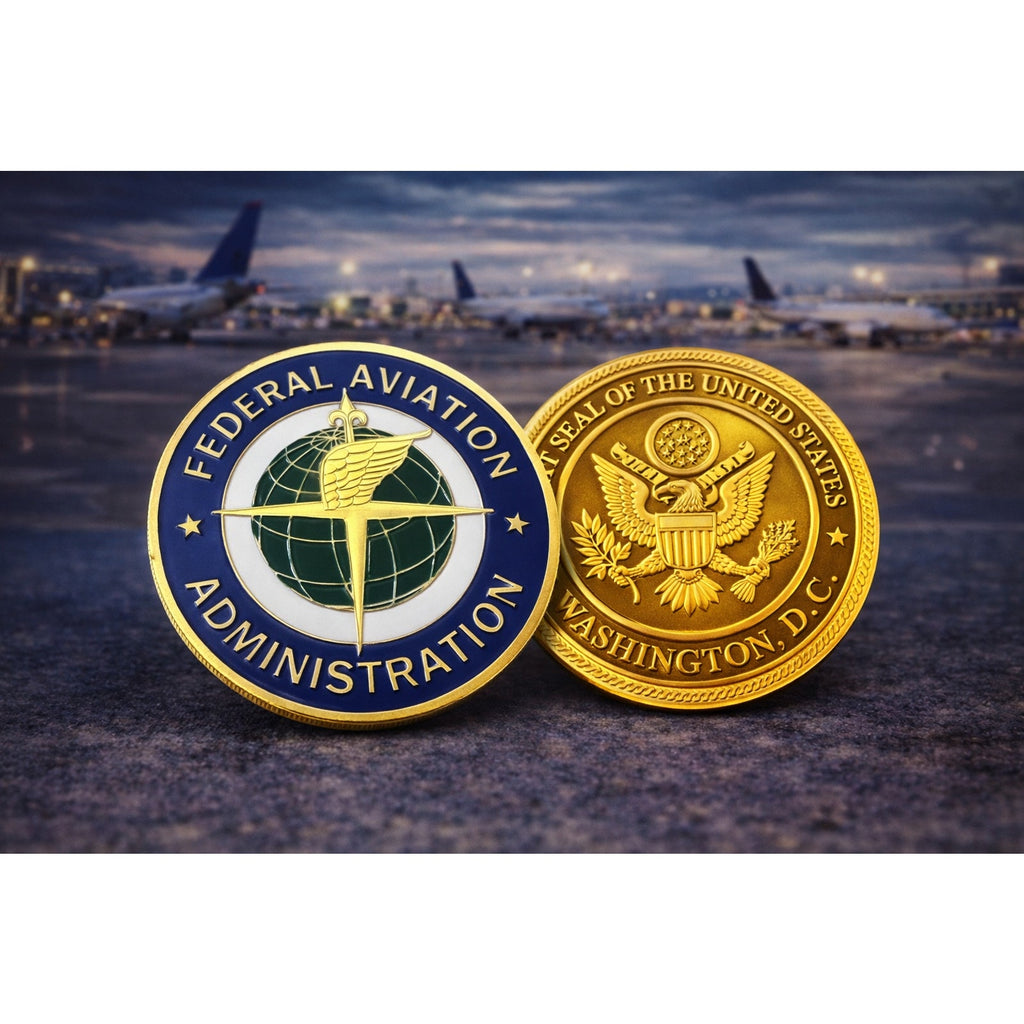 U.S. Federal Aviation Administration FAA Challenge Coin ·FAST SHIPPING· ·NEW·