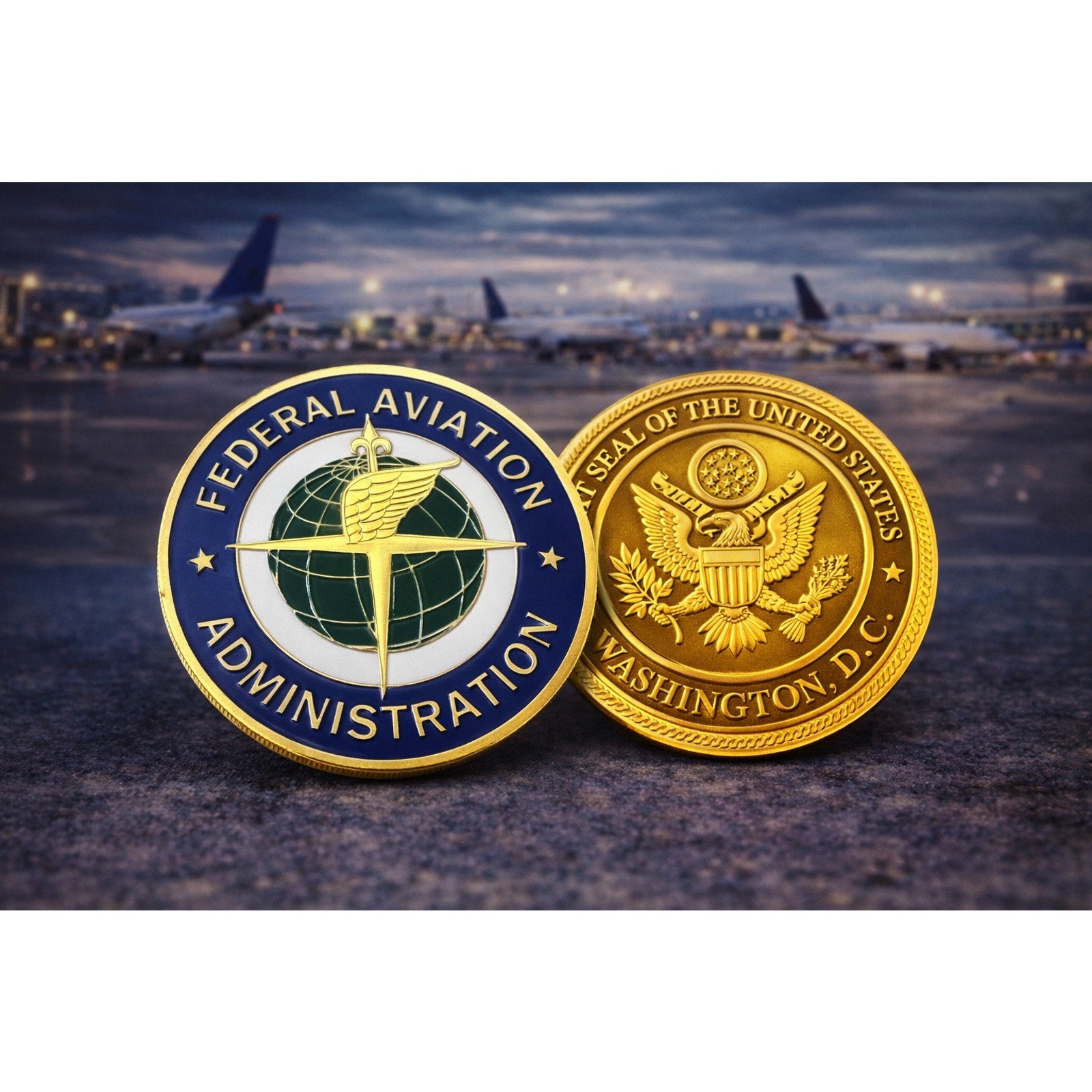 U.S. Federal Aviation Administration FAA Challenge Coin ·FAST SHIPPING· ·NEW·