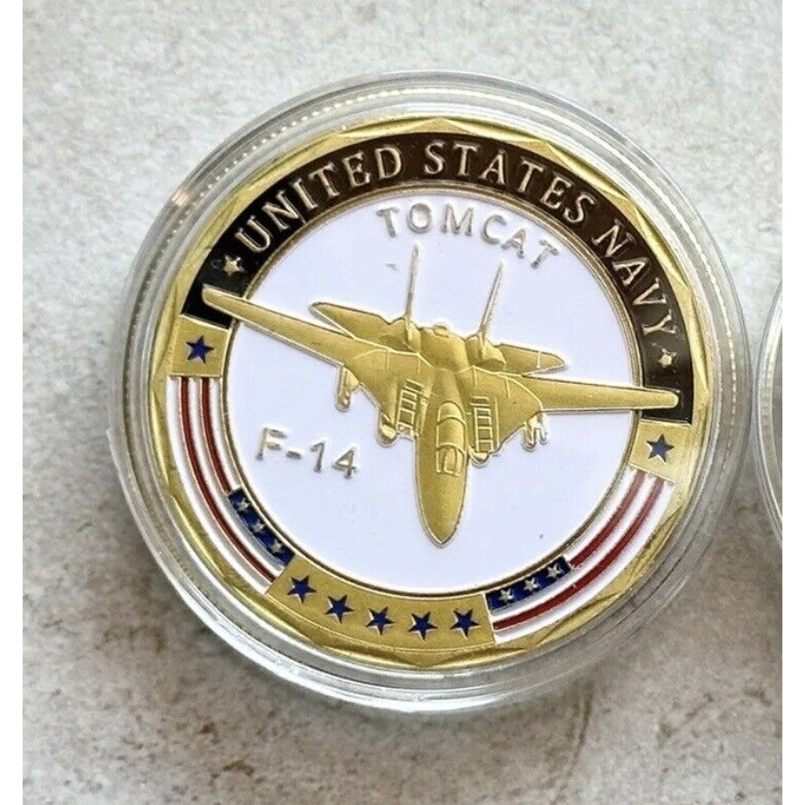 1 Pcs F-14 Tomcat Challenge Coin USN