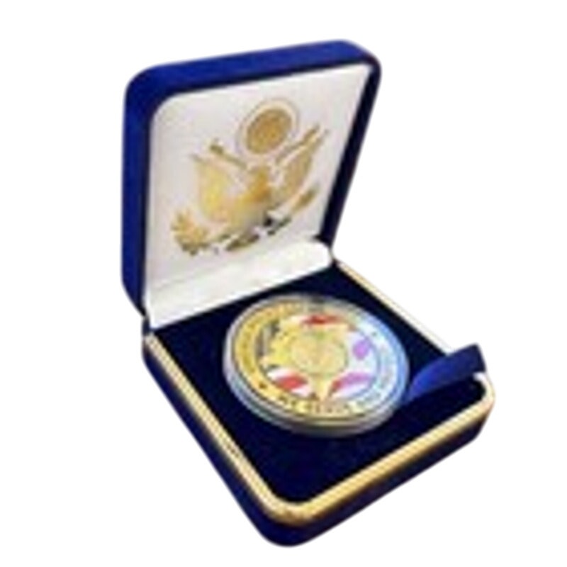 Department of Energy (DOE) Challenge Coin With Blue Velvet Case. Fast Shipping!