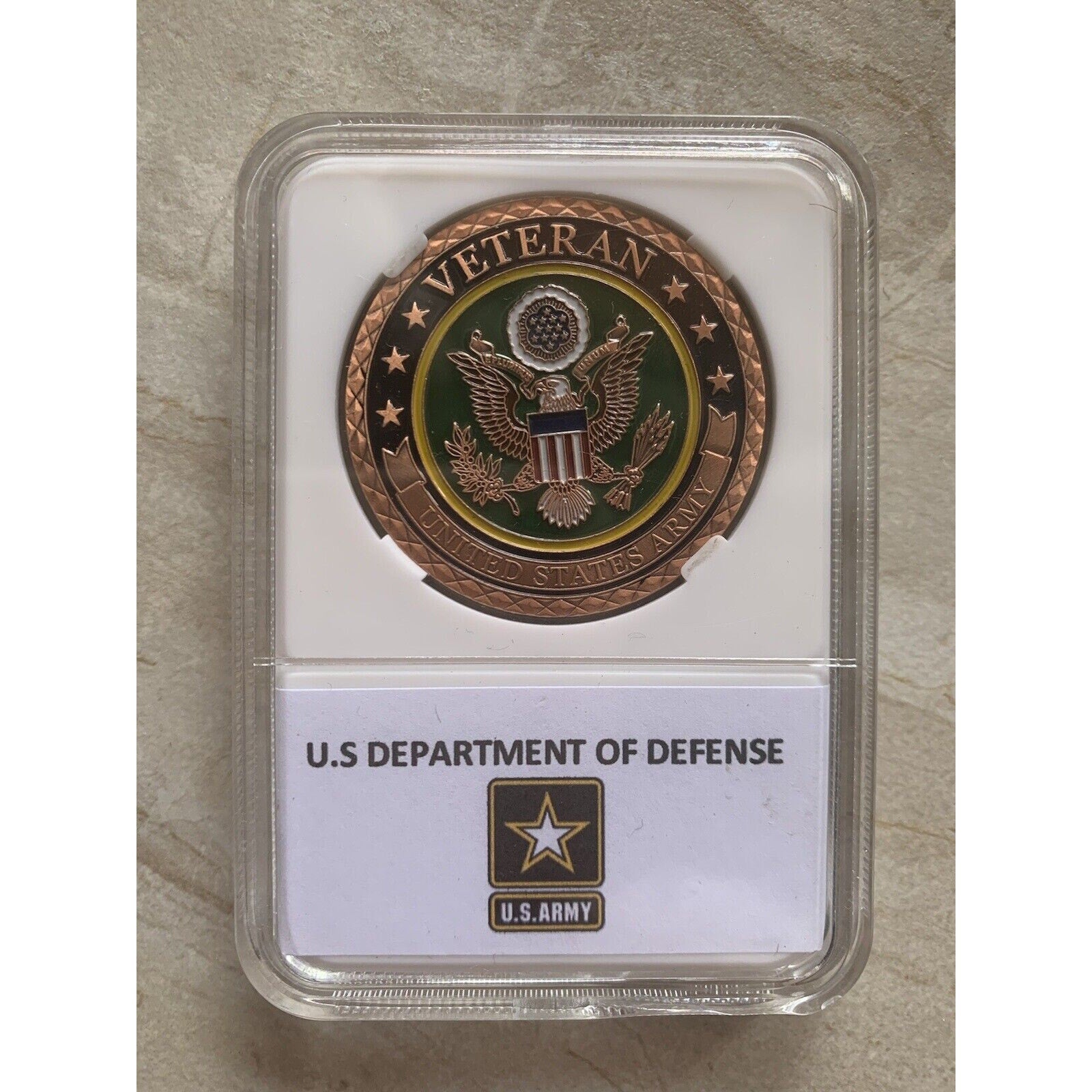 US Army Veteran Coin