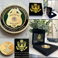 Oklahoma City Police Dept Challenge Coin Come With Special Velvet Case
