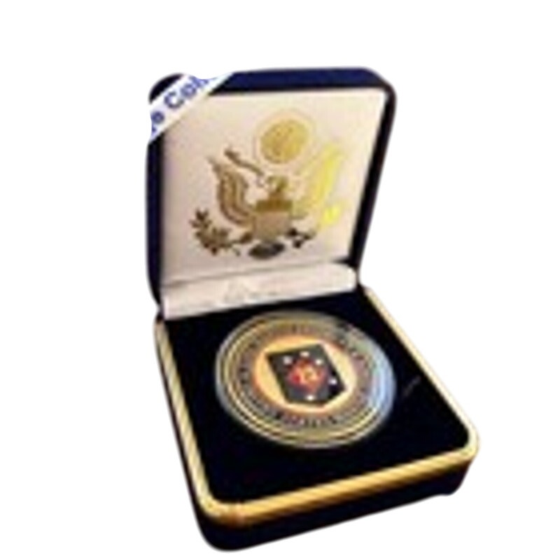 Department of Energy (DOE) Challenge Coin With Blue Velvet Case. Fast Shipping!