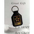 US ARMY LOGO WITH ARMY STRONG STAR LOGO KEY CHAIN COIN SOLDIER FOR LIFE