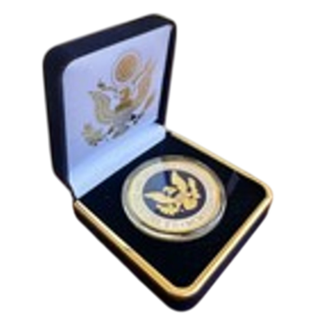 Copied - SEC-UNITED STATES SECURITIES AND EXCHANGE COMMISSION-Challenge Coin With Case